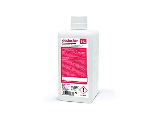Vaza Clorhexidina Solución 1% 500ml Rosa Vaza Clorhexidina Solución 1% 500ml Rosa