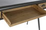 Escritorio Loft DKD Home Decor Natural Gris Claro 52 x 84 x 118 cm
