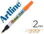 Artline Glass Marker Naranja fluor