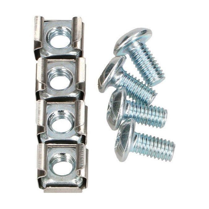 Extralink Estantería de 300 mm 1U Negra para Armarios de Pared de 19 pulgadas