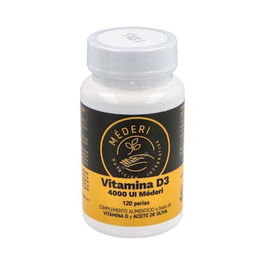 Mederi Vitamina D3 4000Ui 120 Perlas