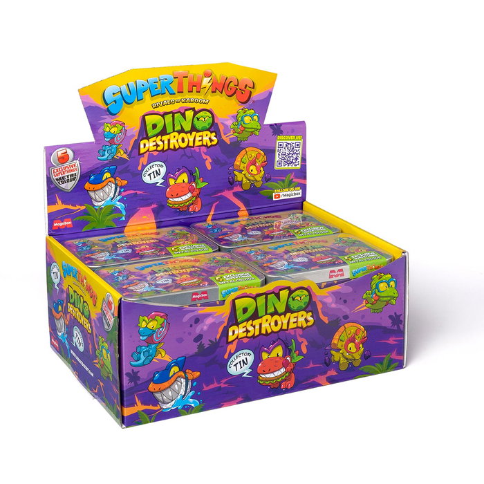 Superthings Tin Dino Destroyers Pstsd48Tin60 Magic Box