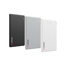 Verbatim My Finder Card Bluetooth Item Finder Pack de 3 (Black / Silver / White)