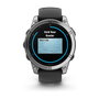 Garmin Fenix E 47mm Smartwatch AMOLED Color Negro Silver - 16 GB GPS
