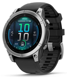 Garmin Fenix E 47 mm AMOLED Negro/Plata