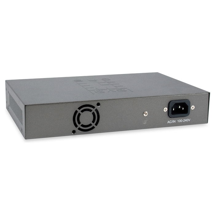 Level One GEP-1221 Switch 10 Puertos Gigabit Ethernet 8 PoE+ 150W Montaje en Rack