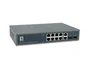 LevelOne GEP-1221 Switch Gigabit PoE de 12 puertos