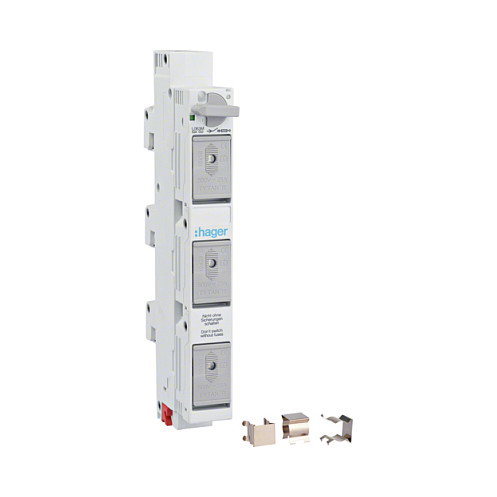 Hager L063M Interruptor de desconexión D02 63A 3 polos Hager L063M Interruptor de desconexión D02 63A 3 polos