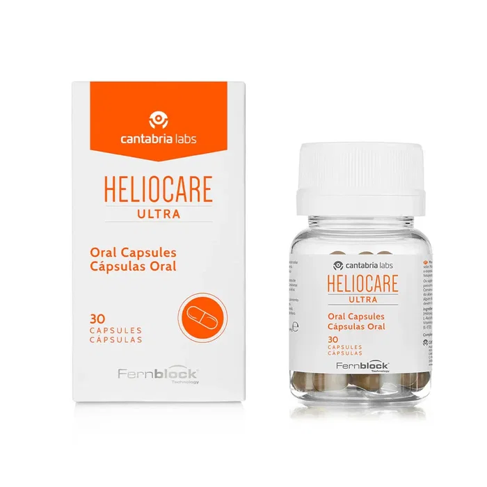 Cantabria Labs Heliocare Ultra Oral con Fernblock, Antioxidante, 30 cápsulas