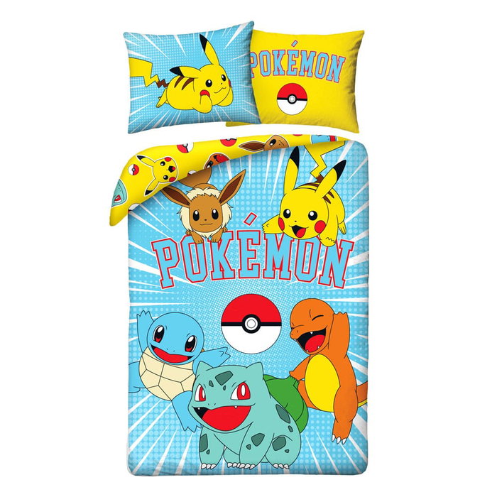 Pokémon Funda Nórdica Ver. 14 140 x 200 cm / 70 x 90 cm Pokémon Funda Nórdica Ver. 14 140 x 200 cm / 70 x 90 cm