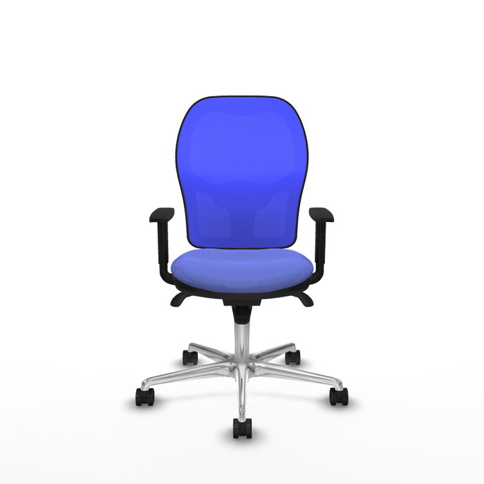 PIQUERAS Y CRESPO Silla de oficina Jorquera azul claro y azul PIQUERAS Y CRESPO Silla de oficina Jorquera azul claro y azul