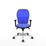 PIQUERAS Y CRESPO Silla de oficina Jorquera azul claro y azul