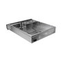 Lanberg SC01-5202-12B Chasis para Servidor Rack 2U Negro