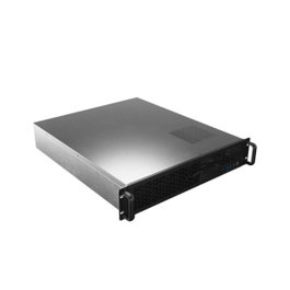 Lanberg SC01-5202-12B Chasis para Servidor RACK 2U Negro