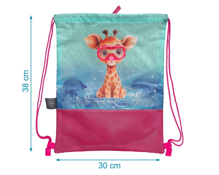 KioKids Bolsa de Playa Mochila Safari Fun Animales Fucsia Poliéster Transpirable Ligera 5L +0 Meses KioKids Bolsa de Playa Mochila Safari Fun Animales Fucsia Poliéster Transpirable Ligera 5L +0 Meses