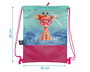 KioKids Bolsa de Playa Mochila Safari Fun Animales Fucsia Poliéster Transpirable Ligera 5L +0 Meses