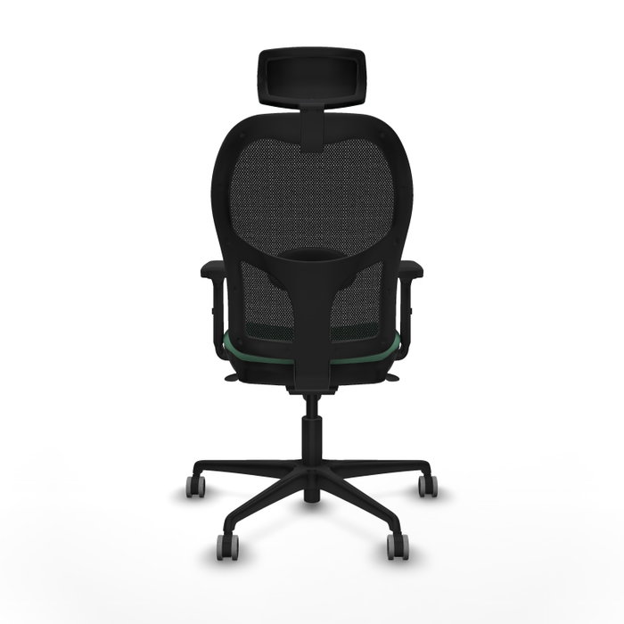 PIQUERAS Y CRESPO Silla de oficina Jorquera Verde Esmeralda y Negro PIQUERAS Y CRESPO Silla de oficina Jorquera Verde Esmeralda y Negro