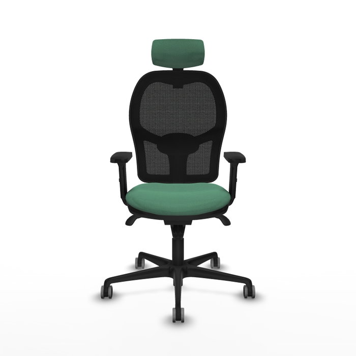 PIQUERAS Y CRESPO Silla de oficina Jorquera Verde Esmeralda y Negro PIQUERAS Y CRESPO Silla de oficina Jorquera Verde Esmeralda y Negro