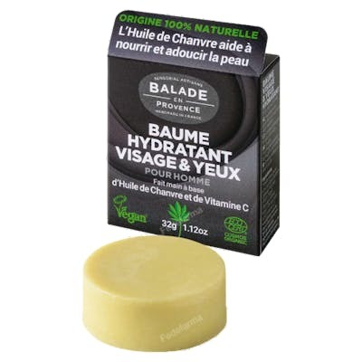 BALADE EN PROVENCE Crema Facial Sólida Hombre Contorno de Ojos con Aceite de Cáñamo 32g BALADE EN PROVENCE Crema Facial Sólida Hombre Contorno de Ojos con Aceite de Cáñamo 32g