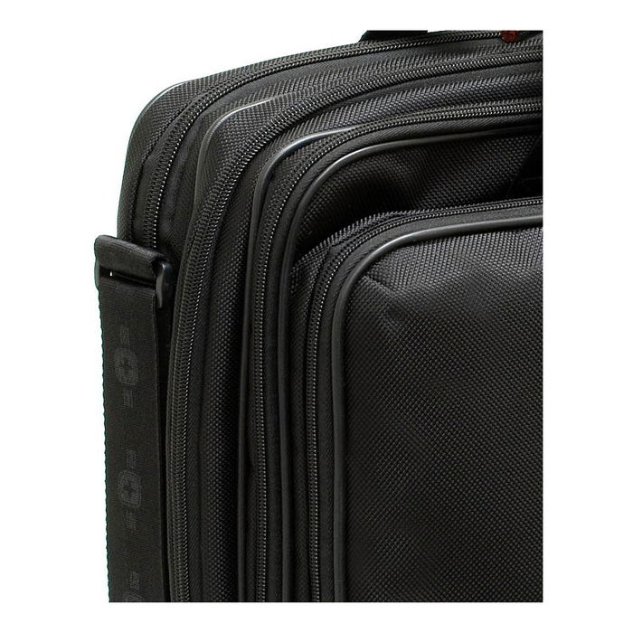 Wenger Legacy 17 - Maletín para Portátil de 17 Pulgadas (43 cm) - Negro Gris - Referencia 600655