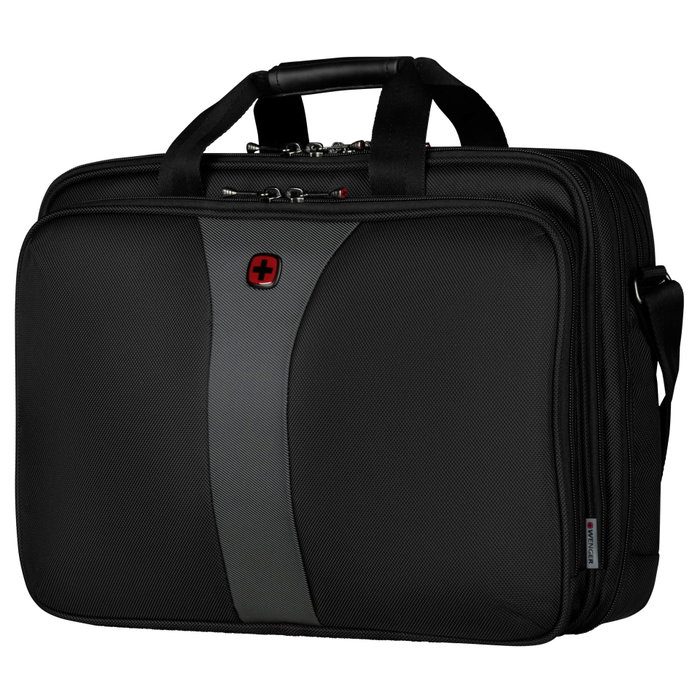 Wenger Legacy 17 Maletín para Portátil Negro y Gris