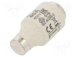 ETI POLAM Fusible de cartucho DIII de cerámica 40A 500V