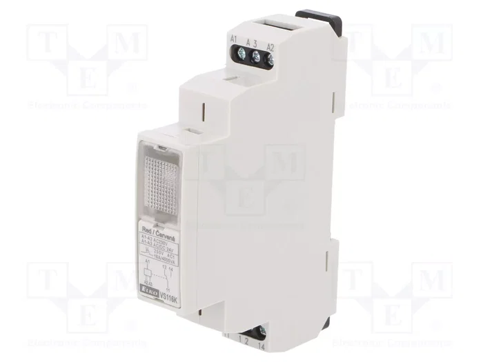 ELKO EP VS116K/R Relé de instalación monoestable SPDT 16A ELKO EP VS116K/R Relé de instalación monoestable SPDT 16A