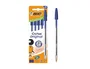Bic Cristal Original Bolígrafo Tinta Azul, Pack de 5 unidades