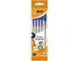 Bic Bolígrafo Cristal Original Tinta Azul Bolsa de 5 Unidades - Cuerpo Transparente, Punta 1mm, Trazo 0.4mm