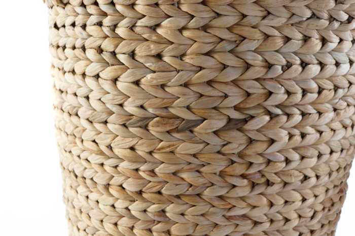 DKD Home Decor Set de 2 Cestas de Junco Marrón 34x34x42 cm DKD Home Decor Set de 2 Cestas de Junco Marrón 34x34x42 cm