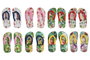 DKD Home Decor Imanes de Resina Diseño Chancleta Surtido de 8