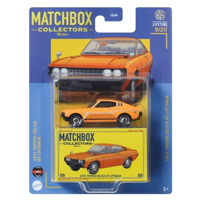 Matchbox Vehículo de Colección Coche Pequeño Modelo Aleatorio GBJ48 A Partir de 3 Años