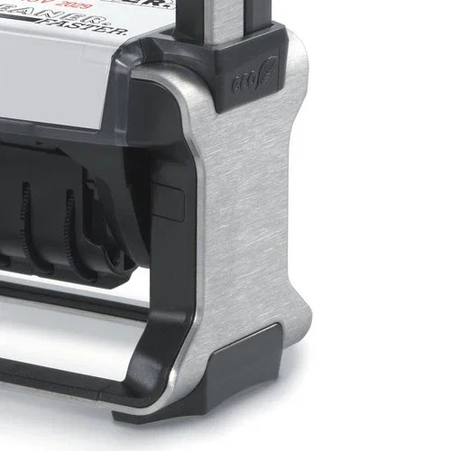 Trodat 5558 Sello Numerador Autoentintable de 8 Dígitos en Acero Inoxidable, Tamaño de Pie 40x5mm