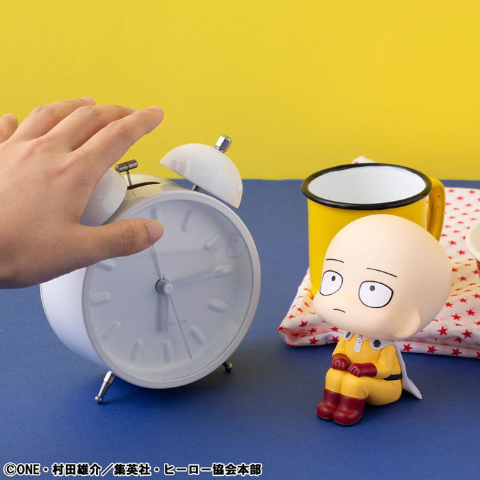 One Punch Man Estatua PVC Look Up Saitama 11 cm