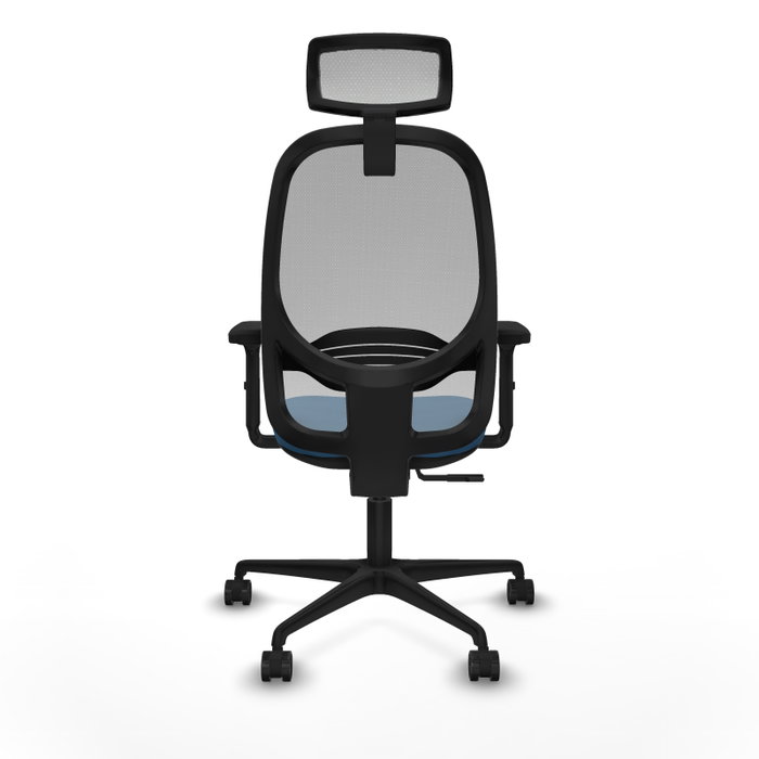 PIQUERAS Y CRESPO Silla de oficina Cilanco con mecanismo Sincro Azul claro y Gris PIQUERAS Y CRESPO Silla de oficina Cilanco con mecanismo Sincro Azul claro y Gris