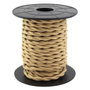 GSC Evolution Cable textil trenzado 10M (2x0.75mm) Marrón Claro