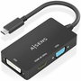 Adaptador USB-C a VGA/HDMI/DVI Aisens A109-0954 Negro 15 cm