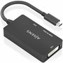 Adaptador USB-C a VGA/HDMI/DVI Aisens A109-0954 Negro 15 cm
