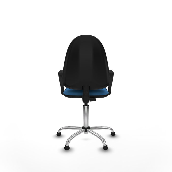 PIQUERAS Y CRESPO Silla de oficina Aýna Azul claro con Brazos Fijos