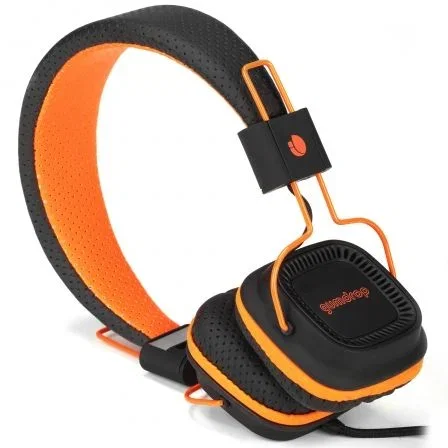 AURICULARES DIADEMA NGS ORANGE GUMDROP - ESTÉREO - MICRÓFONO INTEGRADO - 20HZ-20KHZ - 98DB - CONEXIÓN JACK 3.5 - CABLE 1.2M - NARANJA FLUOR