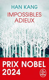 LIVRE DE POCHE, IMPOSSIBLES ADIEUX, Han Kang