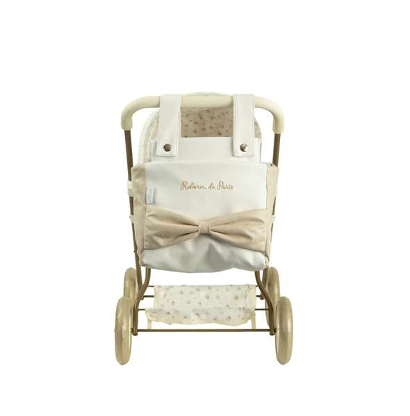 Muñecas Arias Coche Capota Reborn De Paris con Bolso