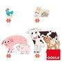 Diset Goula Puzzle XXL Mamás y Bebés Animales