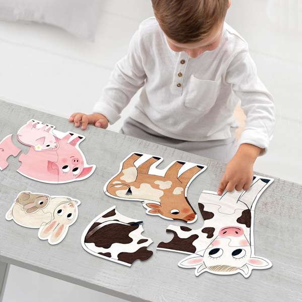 Diset Goula Puzzle XXL Mamás y Bebés Animales Diset Goula Puzzle XXL Mamás y Bebés Animales