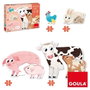 Diset Goula Puzzle XXL Mamás y Bebés Animales