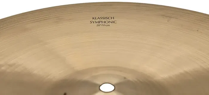 Zildjian 20" K Klassisch Symphonic Plato Suspendido Orquestal