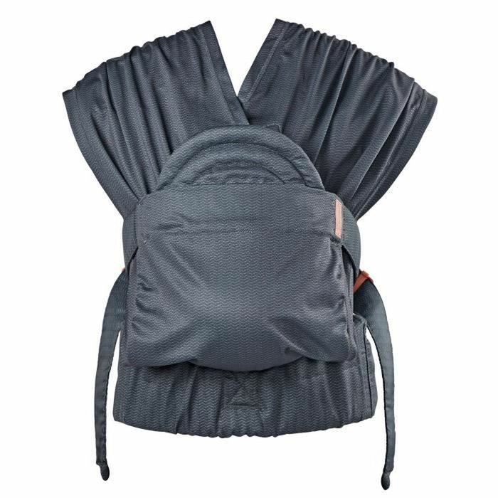 Infantino Baby Porte Hug & Cuddle - Sistema de bufanda de porteo para 3 a 11,8 kg Infantino Baby Porte Hug & Cuddle - Sistema de bufanda de porteo para 3 a 11,8 kg