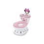 Bright Starts Disney Baby Minnie Mini inodoro 2 en 1 con reductor de asiento
