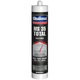 QUILOSA Adhesivo y Sellador Sintex MS-35 Gris 300ml Uso General, Pintable, Elástico