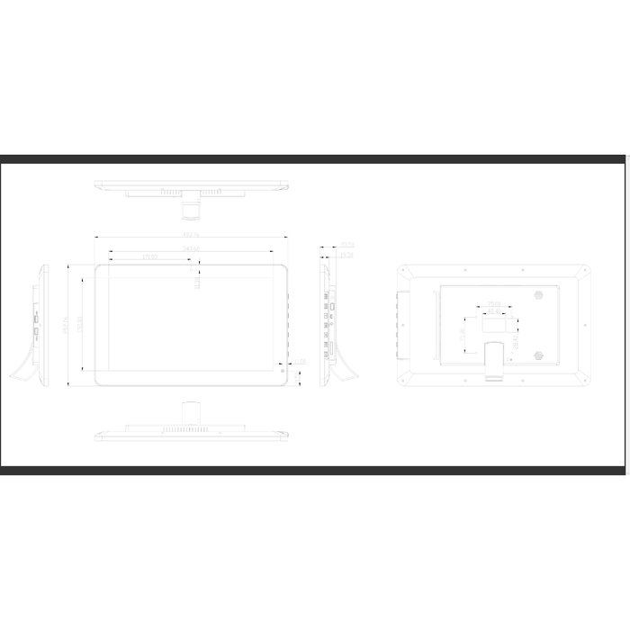 ALLNET PrimeOne-150 Touch Display Tablet 15 Zoll PoE 8GB/64GB Android 13 RK3568